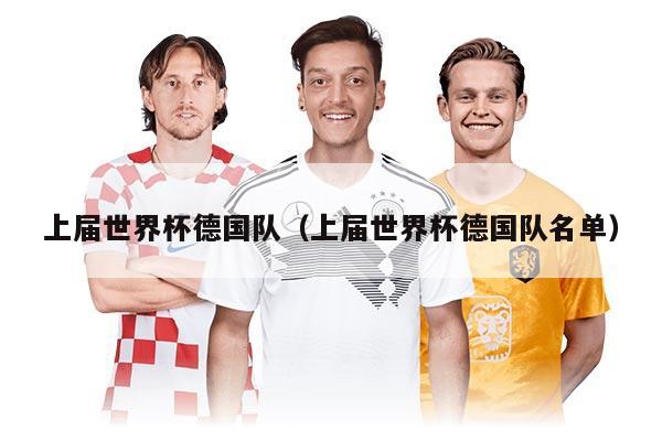 上届世界杯德国队（上届世界杯德国队名单）