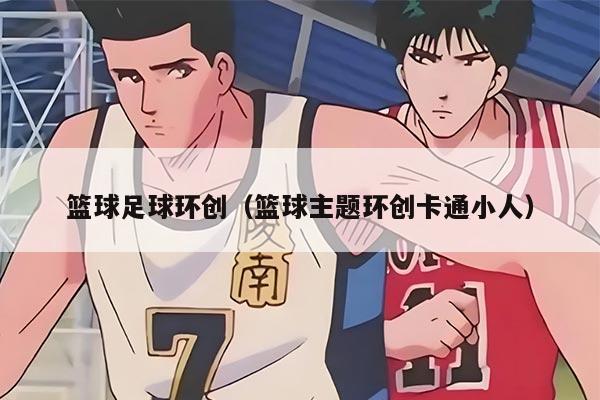 篮球足球环创（篮球主题环创卡通小人）