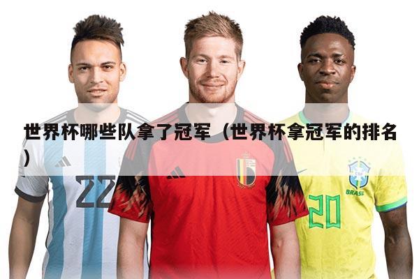 世界杯哪些队拿了冠军（世界杯拿冠军的排名）