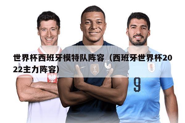 世界杯西班牙模特队阵容（西班牙世界杯2022主力阵容）