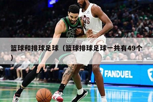 篮球和排球足球（篮球排球足球一共有49个）
