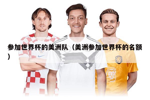 参加世界杯的美洲队（美洲参加世界杯的名额）