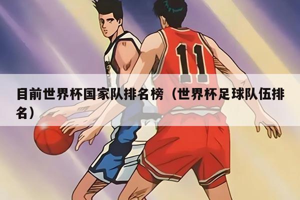 目前世界杯国家队排名榜（世界杯足球队伍排名）
