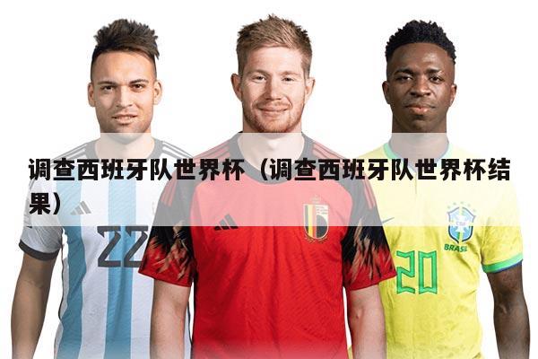 调查西班牙队世界杯（调查西班牙队世界杯结果）