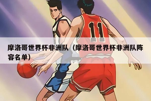 摩洛哥世界杯非洲队（摩洛哥世界杯非洲队阵容名单）