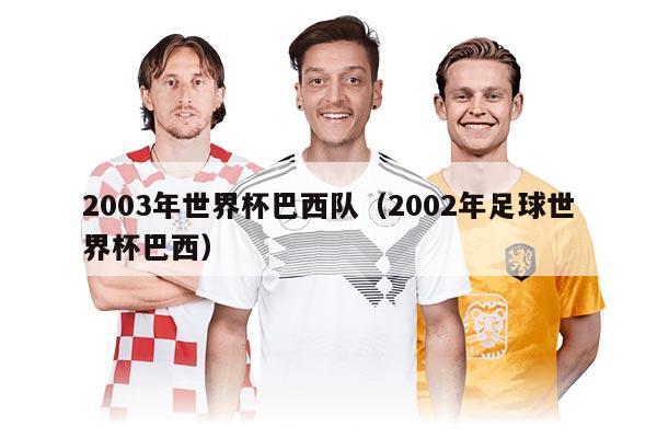 2003年世界杯巴西队（2002年足球世界杯巴西）