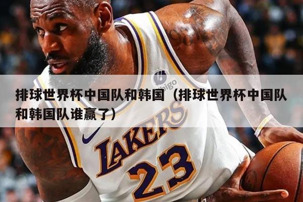 排球世界杯中国队和韩国(排球世界杯中国队和韩国队谁赢了)